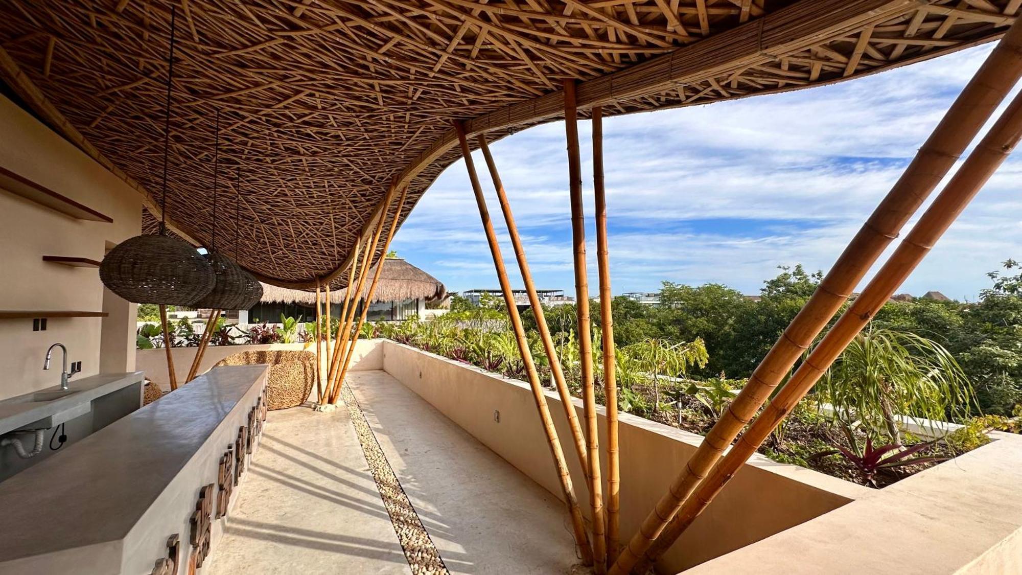 Condohotel Tsonot, En Luum Zama ตูลุม ภายนอก รูปภาพ